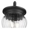Z-Lite Davina 3 Light Outdoor Post Mounted Fixture, 9in. W x 94in. H, Black 5016PHMR-5012P-BK - alternate 2